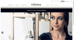 Desktop Screenshot of nobless.be