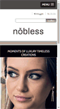 Mobile Screenshot of nobless.be