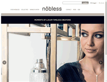 Tablet Screenshot of nobless.be